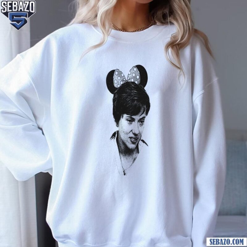 Scarlett Johansson Minnie Ear Black Widow Marvel Shirt sweatshirt
