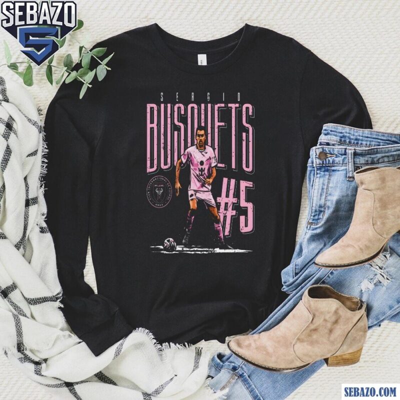 Sergio Busquets 5 Inter Miami long sleeved