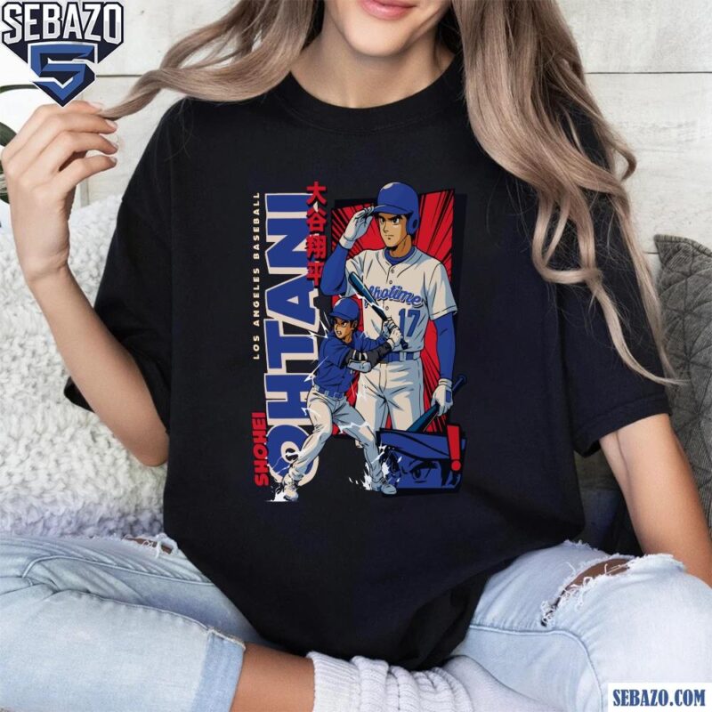 Shohei Ohtani Los Angeles Dodgers Anime Shirt t-shirt
