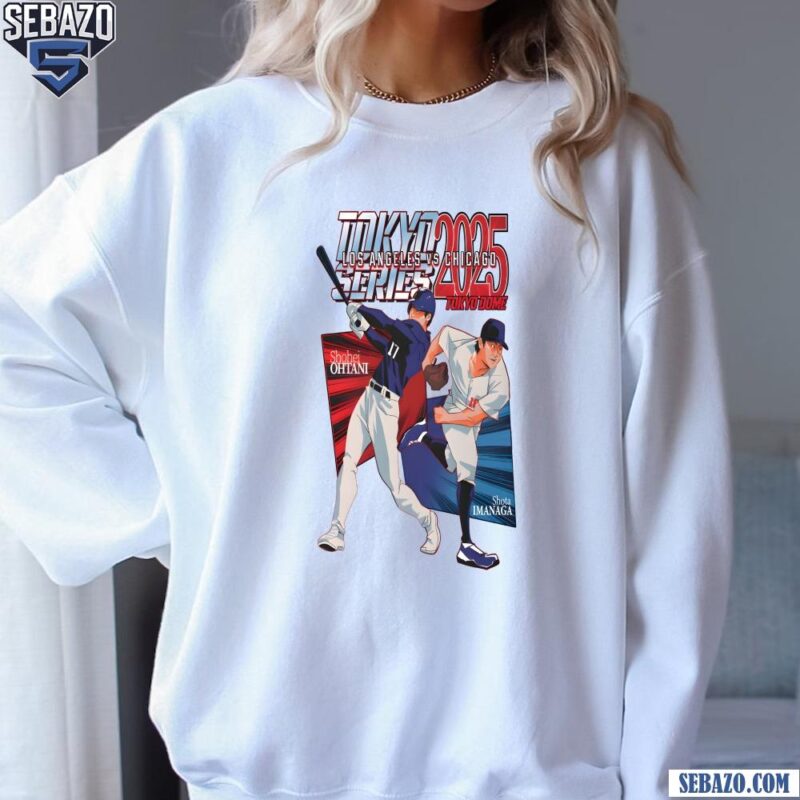 Shohei Ohtani Vs Shota Imanaga 2025 Tokyo Series Anime Shirt sweatshirt