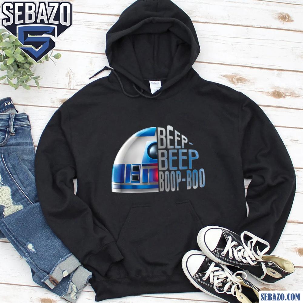 Star Wars R2 D2 Beep Boop Boo Funny May The 4th Shirt