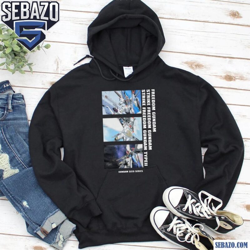 Strike Freedom Gundam Typeii Gundam Seed Series Shirt hoodie