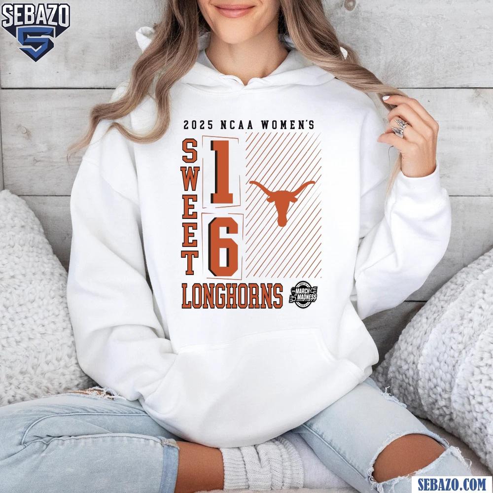 Texas Longhorns 2025 Ncaa March Madness Sweet 16 Shirt