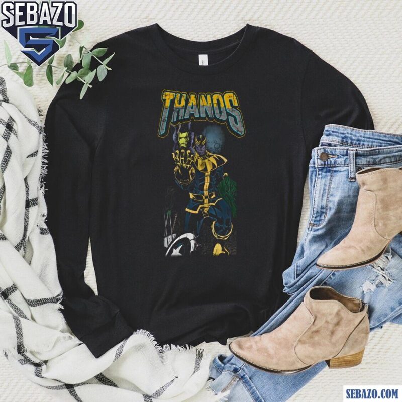 Thanos Vintage Marvel Comis Shirt long sleeved