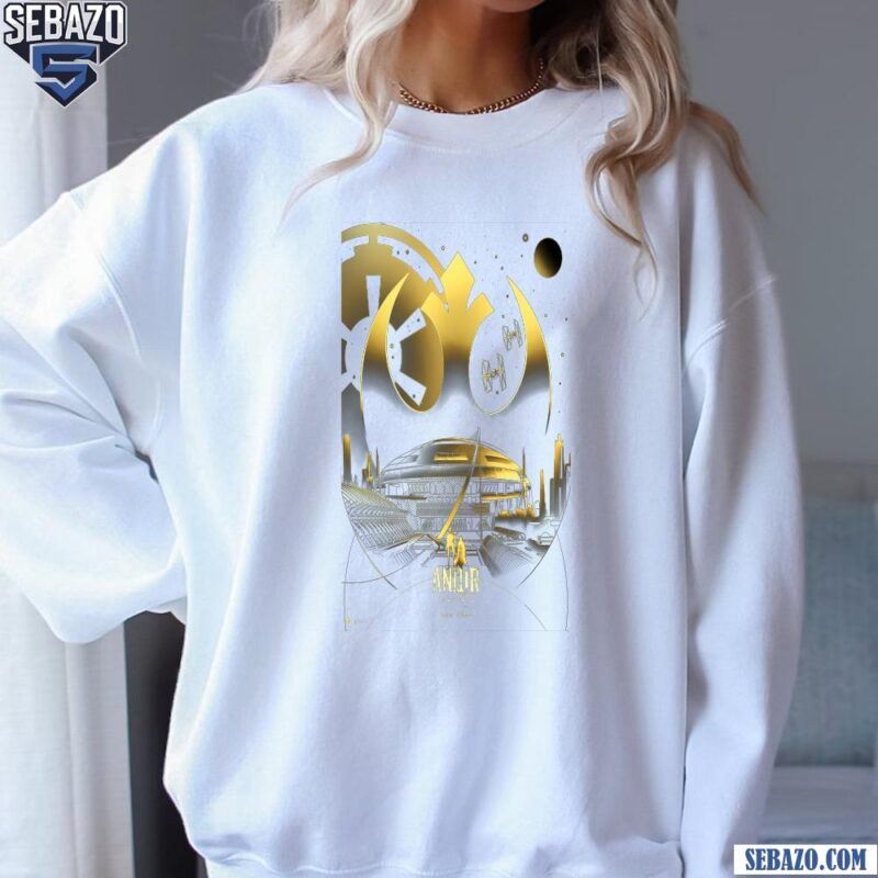 The Rebellion Is Back Artwork By Andor Star Wars Shirt sweatshirt