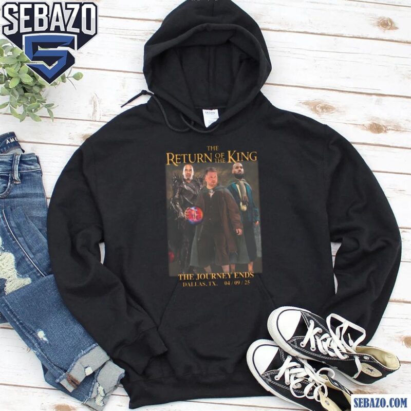 The Return Of The King Parody Lebron James Doncic Shirt hoodie