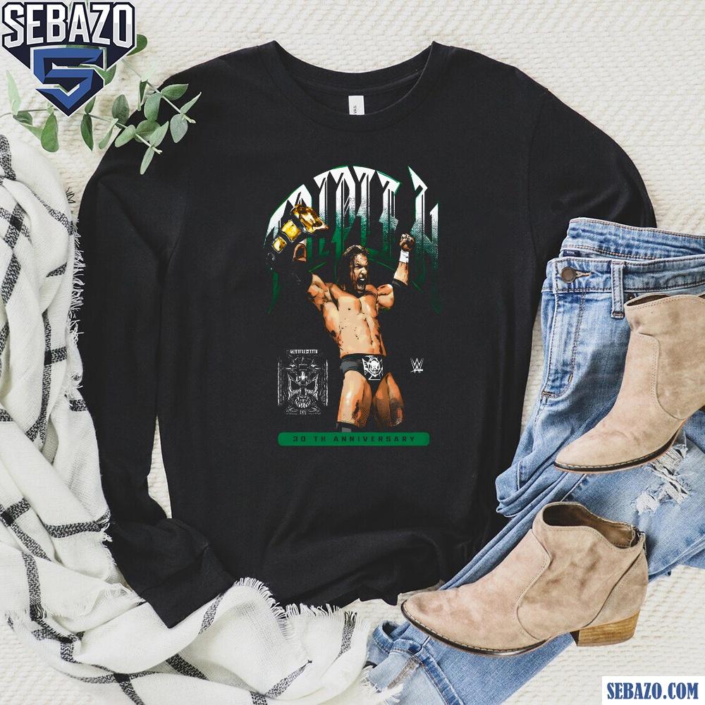 Triple H 30th Anniversary Wwe Shirt