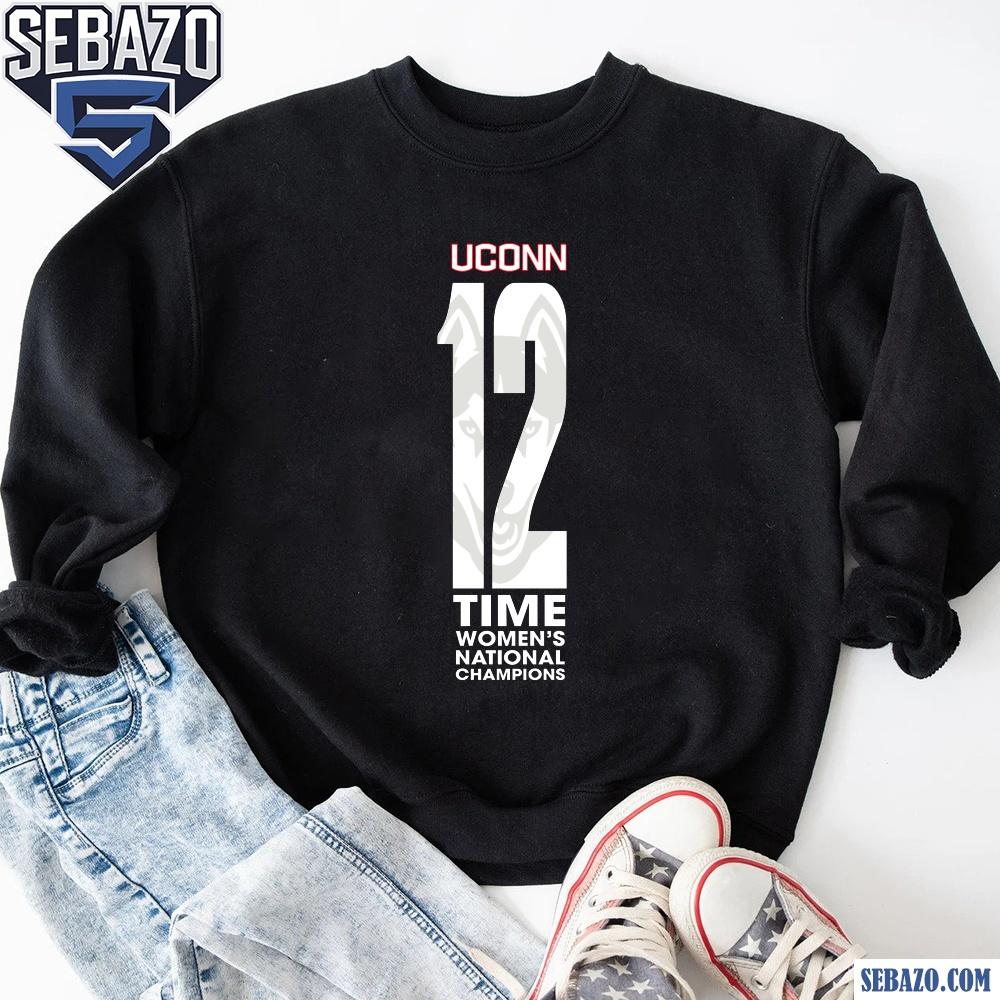 Uconn 12 Time Ncaa Women National Champions Shirt
