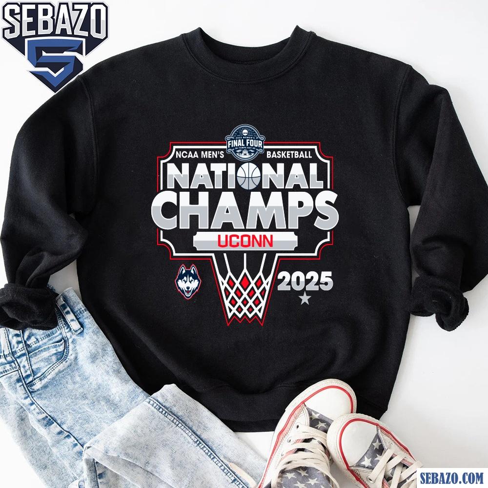 Uconn Huskies National Champions 2025 Ncaa Basketball Shirt