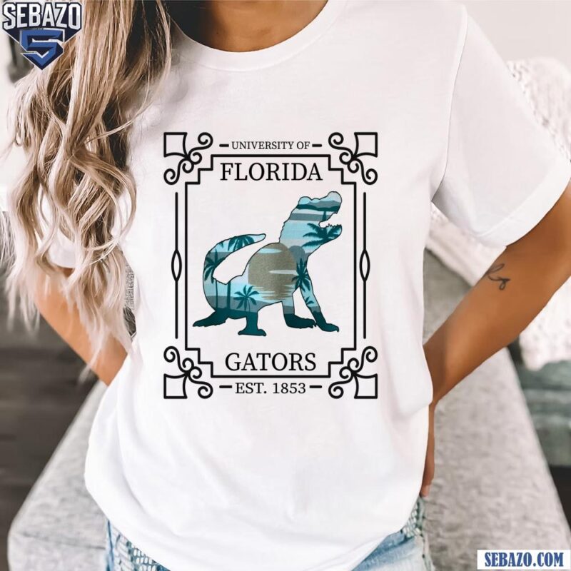 University Of Florida Gators Est 1853 State Scenery Shirt t-shirt