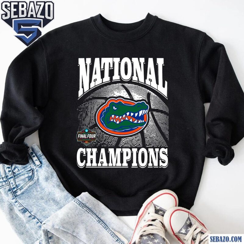 Vintage 2025 National Champions Florida Gators Basketball Shirt sweatshirt