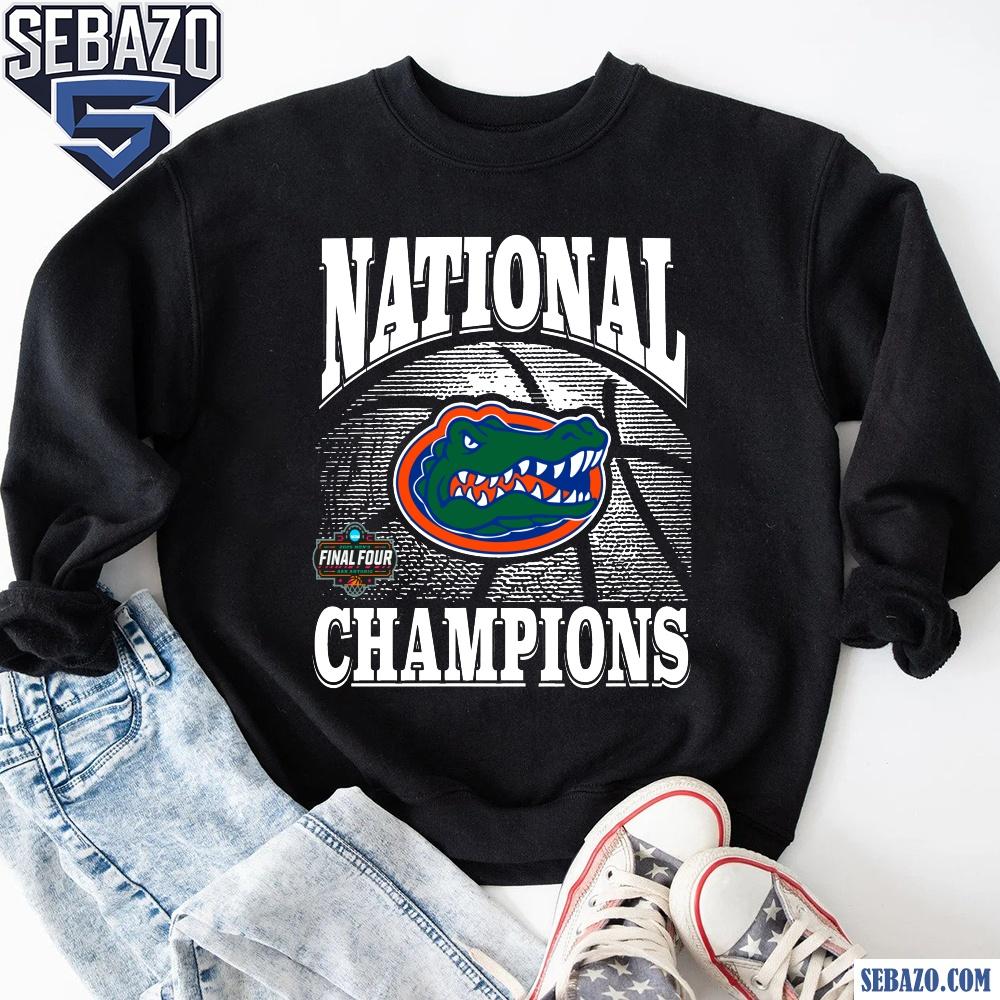 Vintage 2025 National Champions Florida Gators Basketball Shirt