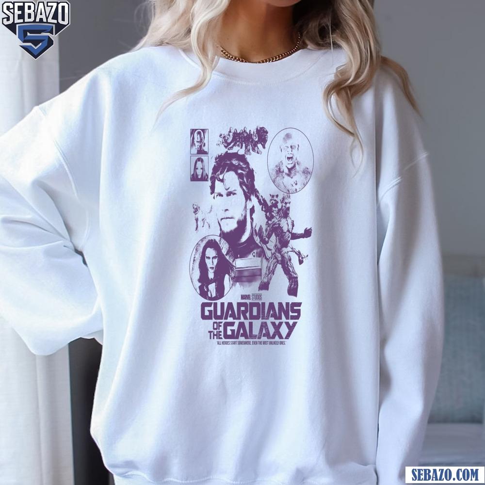 Vintage Marvel Studio Guardians Of The Galaxy Shirt