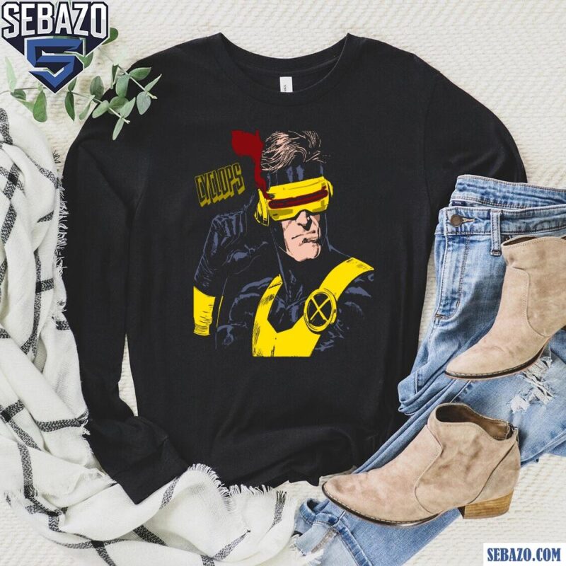 Xmen Cyclops Vintage Disney Marvel Comic Shirt long sleeved