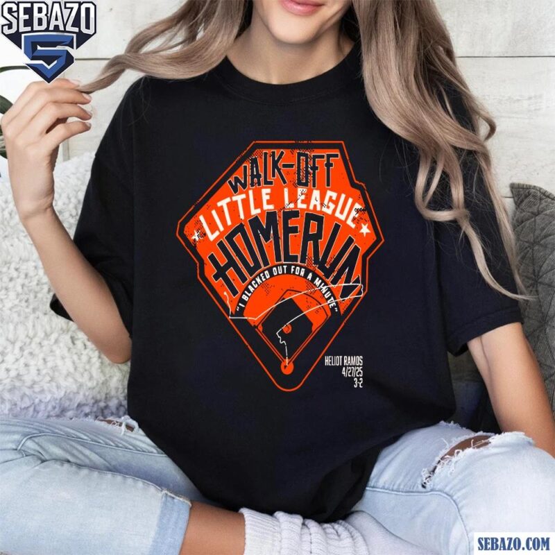 Heliot Ramos Walk Off Inside The Park Home Run Shirt t-shirt
