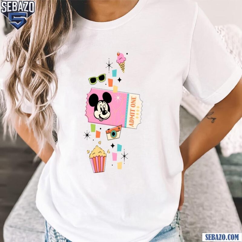 Mickey Mouse Disney Park Ticket Shirt t-shirt
