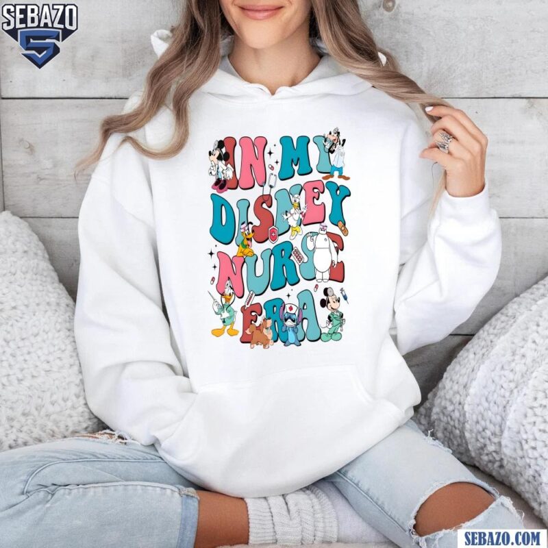 Personalized In My Disney Nurse Era Mickey Minnie Shirt hoodie