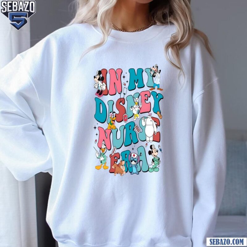 Personalized In My Disney Nurse Era Mickey Minnie Shirt sweatshirt