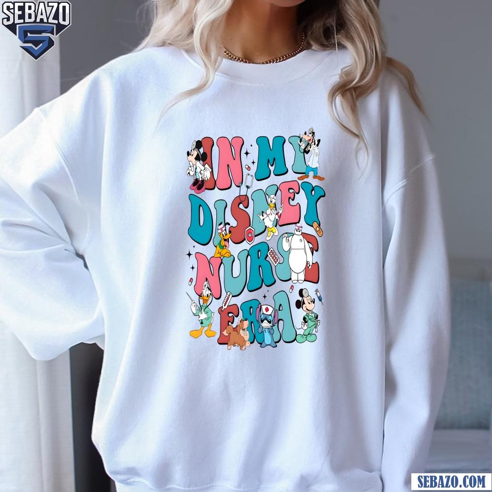Personalized In My Disney Nurse Era Mickey Minnie Shirt