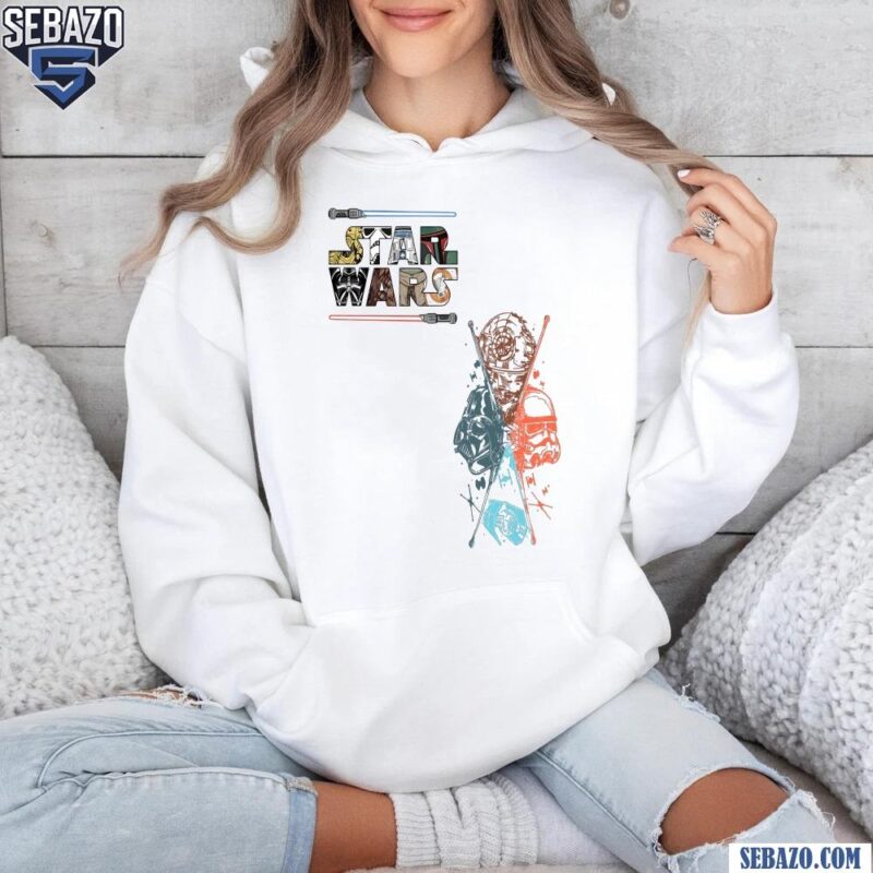 Retro Disney Star Wars Darth Vader Galaxys Edge Shirt hoodie