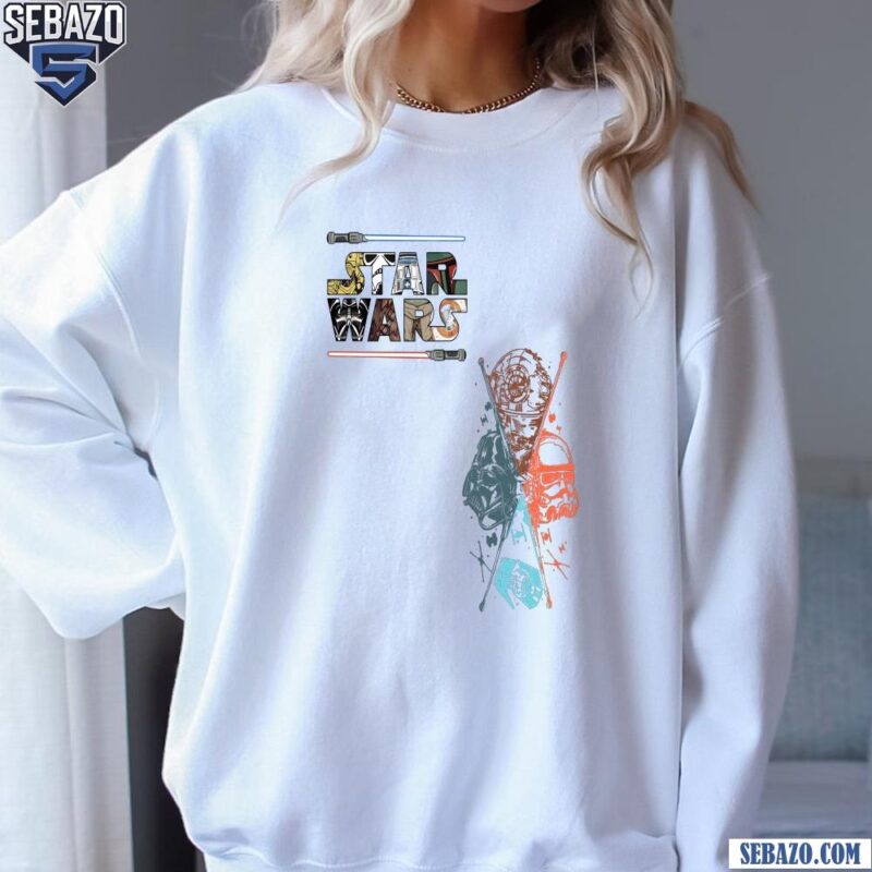 Retro Disney Star Wars Darth Vader Galaxys Edge Shirt sweatshirt