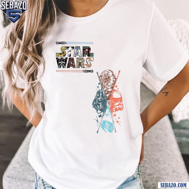 Retro Disney Star Wars Darth Vader Galaxys Edge Shirt t-shirt
