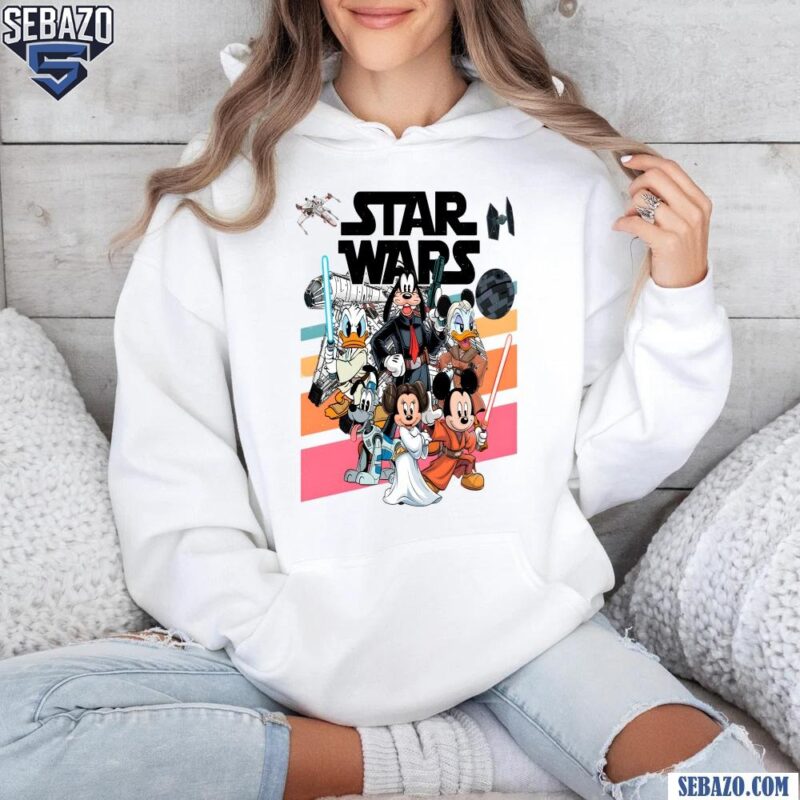 Retro Mouse And Friends Star Wars Shirt hoodie