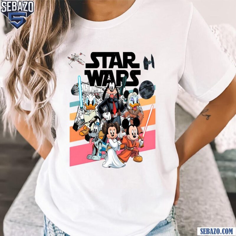 Retro Mouse And Friends Star Wars Shirt t-shirt